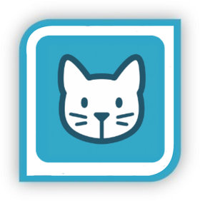 Cat logo icon